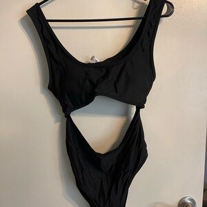Black One-Piece SwimsuitNWOT